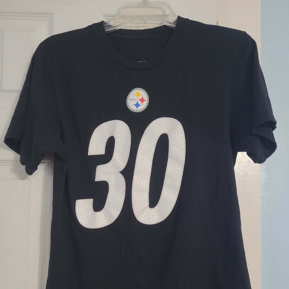 Pittsburgh Steelers ProLine Fanatics T-Shirt #30 James Conner Size Women's Small